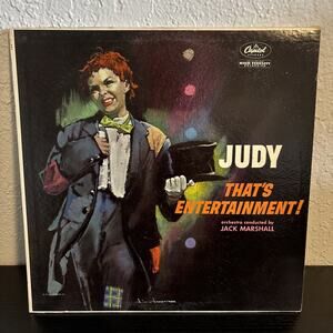 JUDY GARLAND That's Entertainment orig Capitol mono vinyl LP 12" 1960 T-1467